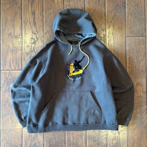 Vintage Early Y2K Liquid Boarding Hoodie
